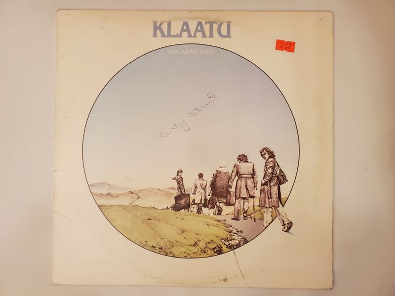 Klaatu Sir Army Suit vinyl record